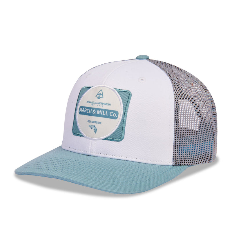 MARCH & MILL Co. Vintage Sign - Fish Low Pro Trucker – March and Mill Co